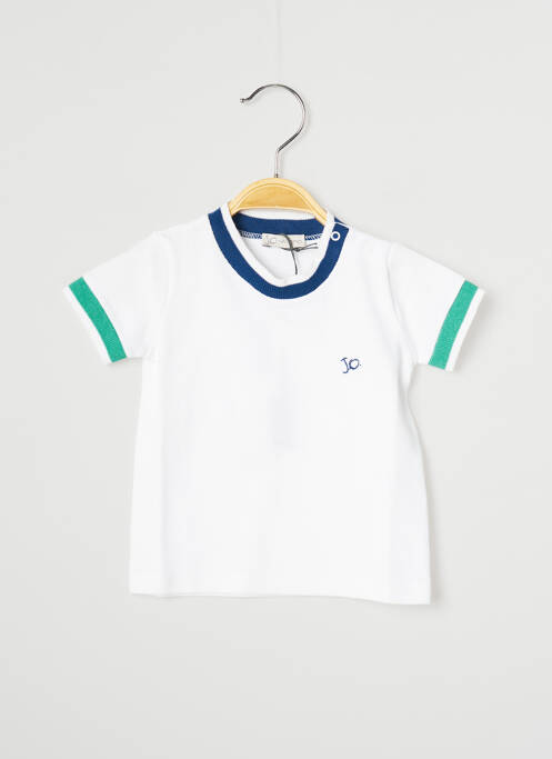 Tricou alb J.O MILANO băiat