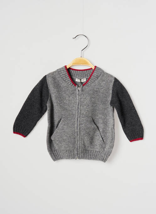 Vestă cu mâneci lungi gri J.O MILANO băiat