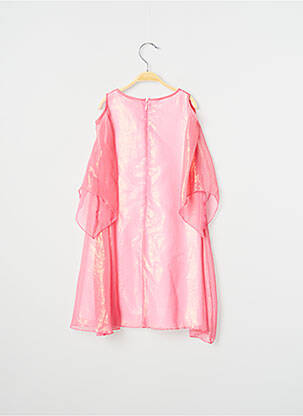Rochie midi guler rotund mâneci lungi roz SAFER BABY fată