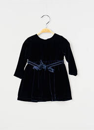 Rochie midi închidere cu fermoar la spate mâneci lungi albastru J.O MILANO fille