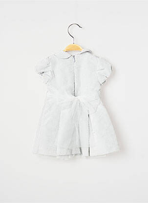 Rochie midi guler claudine mâneci scurte gri SAFER BABY fată