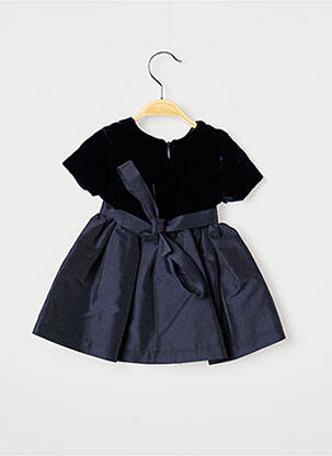 Rochie midi mâneci scurte mâneci scurte albastru J.O MILANO fată