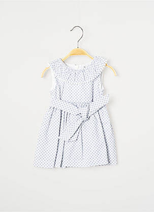 Rochie midi mâneci scurte mâneci scurte albastru J.O MILANO fată