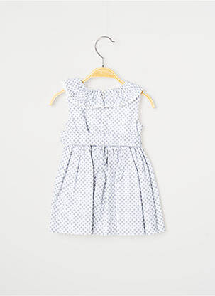 Rochie midi mâneci scurte mâneci scurte albastru J.O MILANO fată
