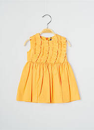 Rochie midi fără mâneci fără mâneci portocaliu J.O MILANO fille