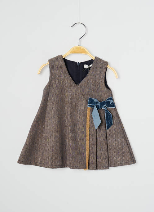 Rochie midi maro J.O MILANO fată