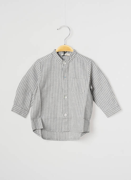 Cămașă cu mâneci lungi gri J.O MILANO băiat