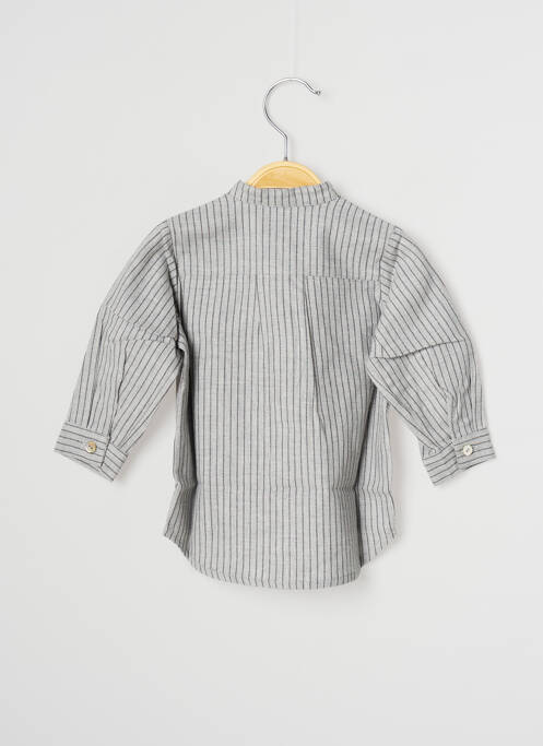 Cămașă cu mâneci lungi gri J.O MILANO băiat