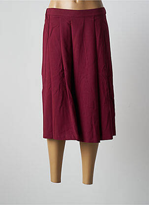 Fustă midi roșu SPARKZ femeie