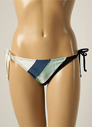 Chiloți de baie efect material satinat bikini verde BARTS femeie