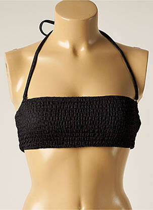 Sutien de costum de baie elasticitate top bentiță negru BARTS femeie