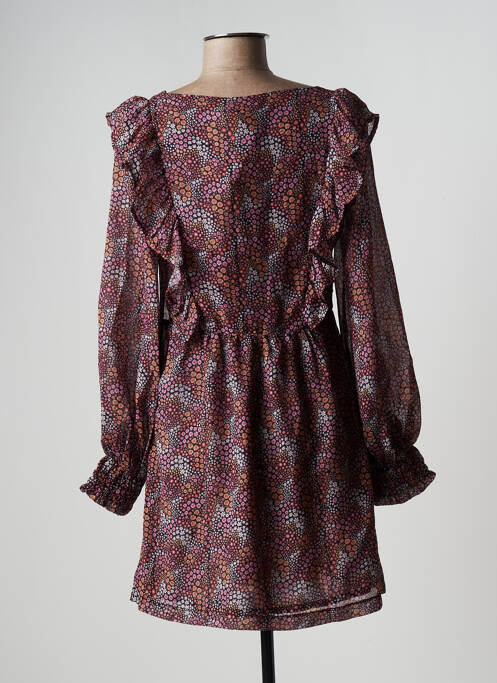 Rochie scurtă maro LAAGAM femeie