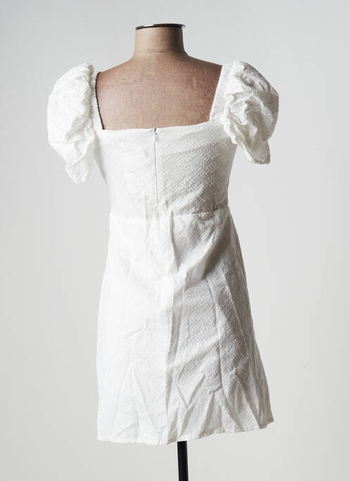 Rochie scurtă alb LAAGAM femeie