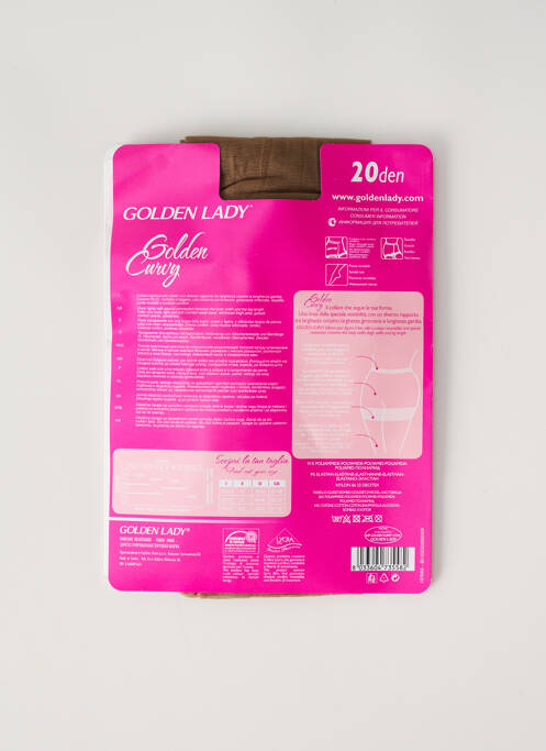 Colanți maro GOLDEN LADY femeie