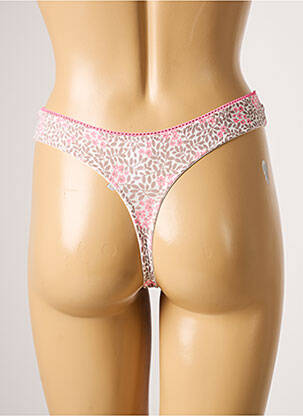 Tanga microfibre roz STEFFY femeie