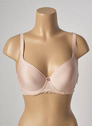 Sutien efect material satinat top sutien modelat roz AUBADE femeie
