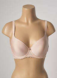 Sutien efect material satinat top sutien modelat roz AUBADE femme