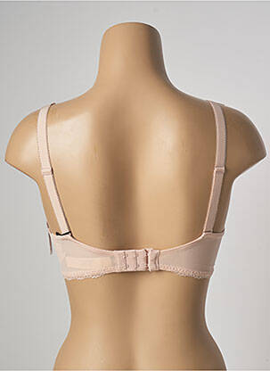 Sutien efect material satinat top sutien modelat roz AUBADE femeie