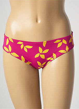 Chiloți de baie roz AUBADE femeie