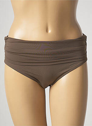 Chiloți de baie maro AUBADE femeie