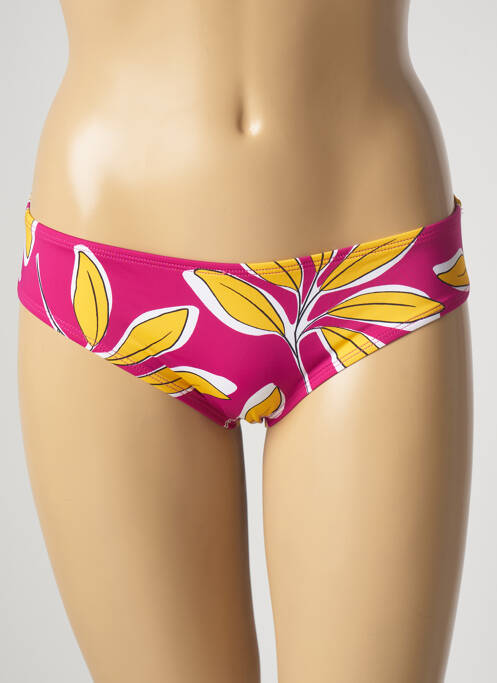 Chiloți de baie roz AUBADE femeie