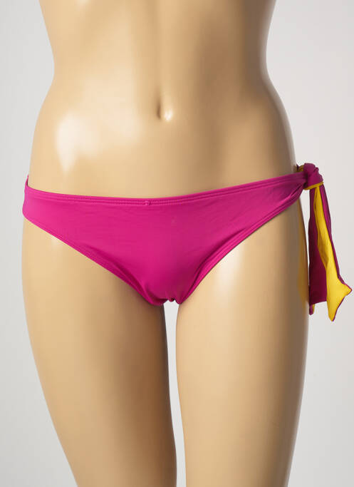 Chiloți de baie roz AUBADE femeie