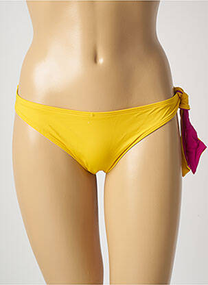 Chiloți de baie galben AUBADE femeie