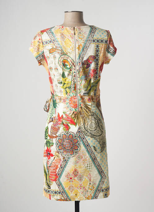 Rochie midi galben MULTIPLES femeie