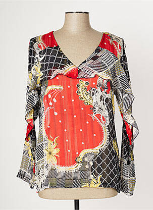 Top negru MULTIPLES femeie