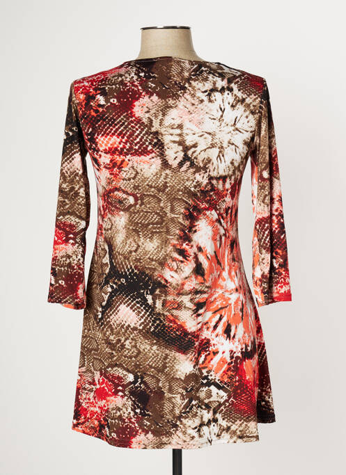 Rochie midi maro MULTIPLES femeie