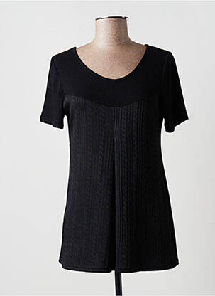 Top negru MULTIPLES femeie