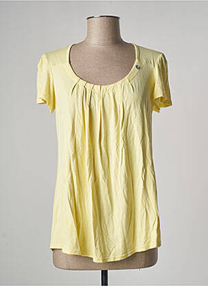 Top galben MULTIPLES femeie