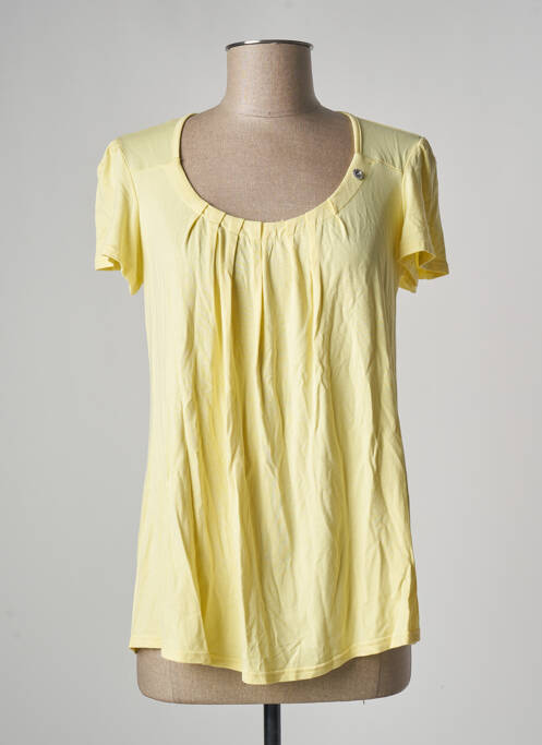 Top galben MULTIPLES femeie