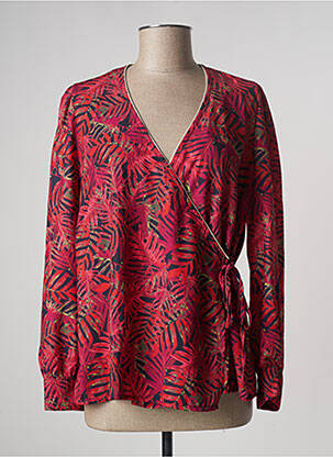 Cardigan petrecut roz MULTIPLES femeie