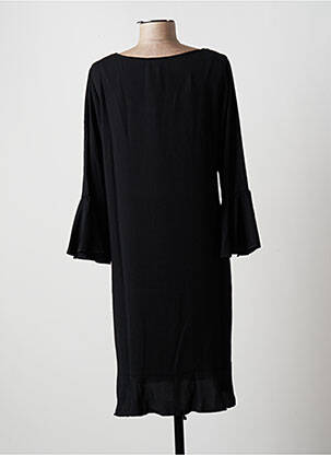 Rochie midi mâneci lungi mâneci lungi negru MULTIPLES femeie