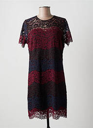 Rochie midi mâneci lungi mâneci lungi negru MULTIPLES femeie