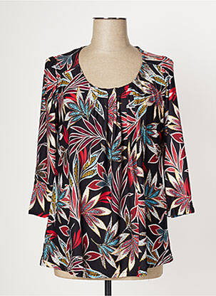 Tunică mâneci lungi negru MULTIPLES femeie