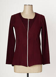 Jachete casual guler rotund roșu MULTIPLES femme