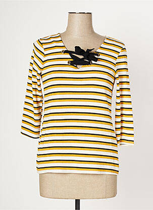 Top galben MULTIPLES femeie