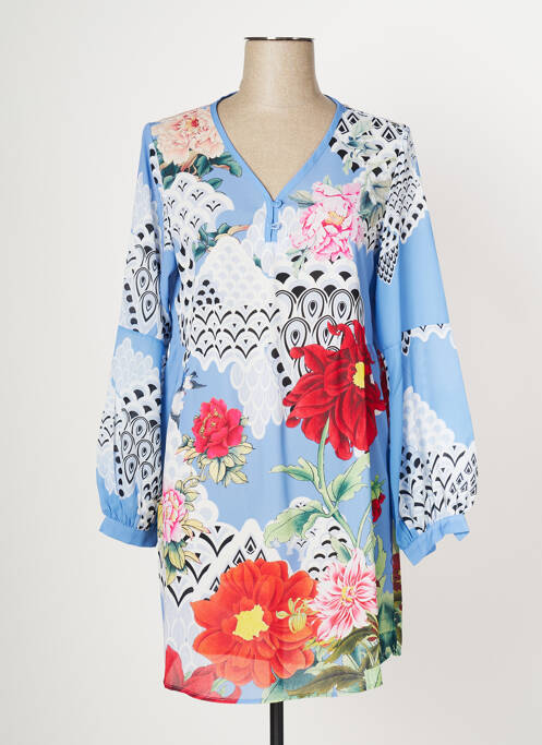 Rochie scurtă albastru MULTIPLES femeie