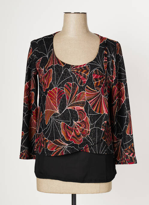 Top negru MULTIPLES femeie