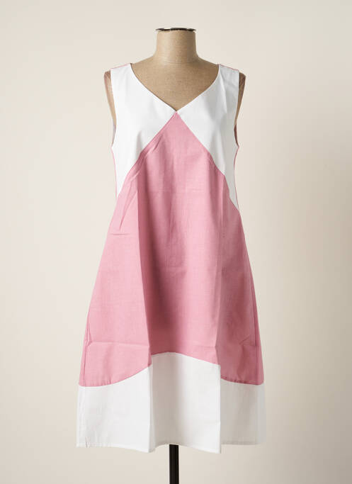 Rochie midi roz MULTIPLES femeie