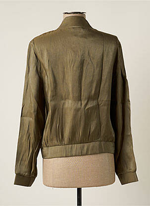 Jachete casual guler rotund verde MULTIPLES femeie