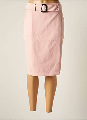 Fustă midi roz MULTIPLES femeie