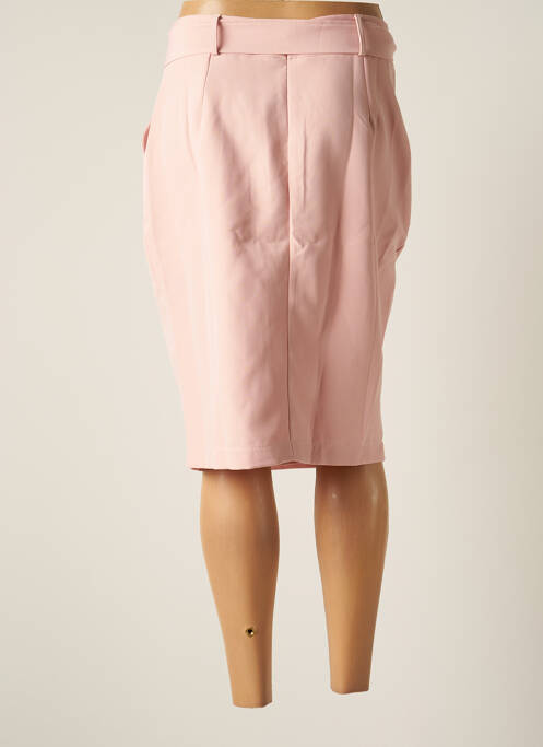 Fustă midi roz MULTIPLES femeie