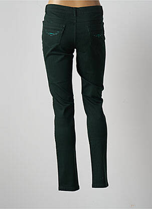 Pantalon slim elasticitate mărime normală verde MULTIPLES femeie