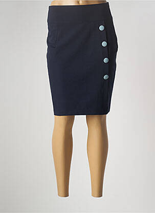 Fustă midi albastru MULTIPLES femeie