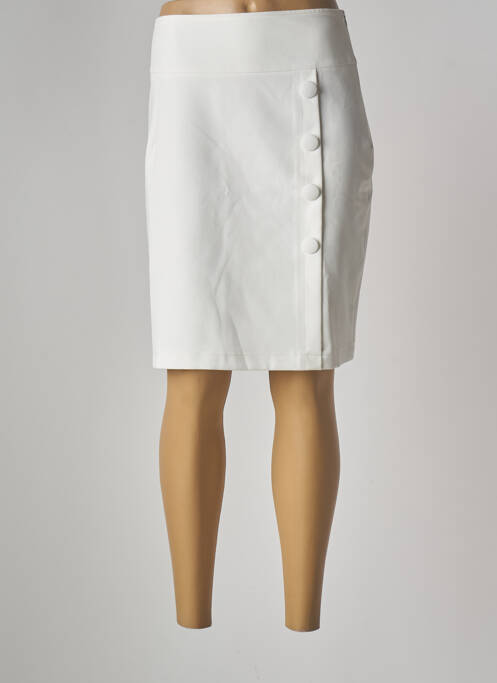 Fustă midi bej MULTIPLES femeie