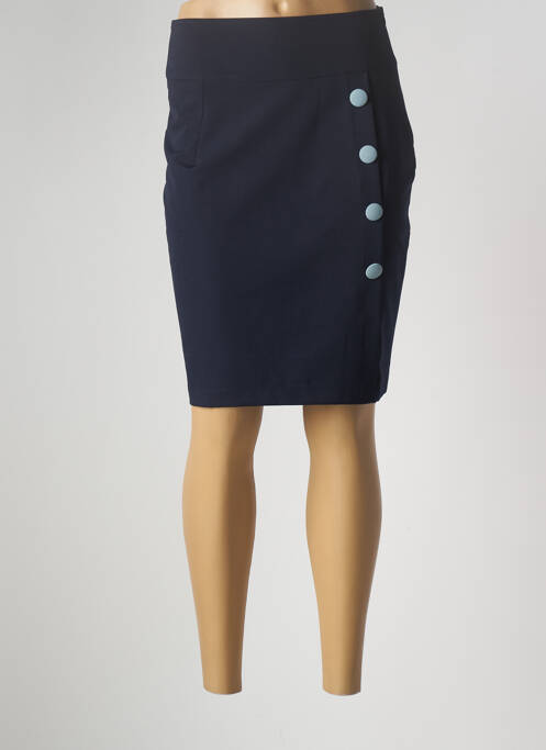 Fustă midi albastru MULTIPLES femeie