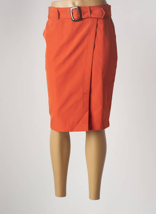 Fustă midi portocaliu MULTIPLES femeie